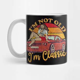 I'm Not Old I'm Classic Retro Vintage Mug